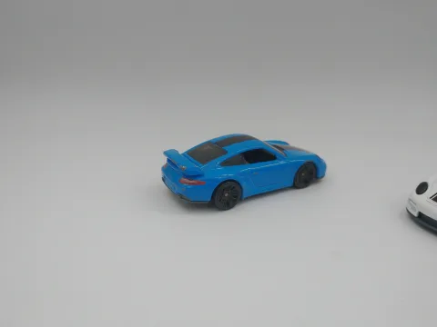Hot Wheels Porsche 911 GT2 996 kék 3. kép