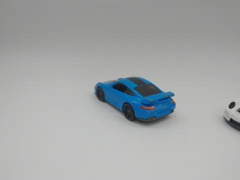 Hot Wheels Porsche 911 GT2 996 kék 2. kép